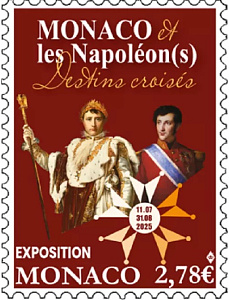 Монако, 2025, Наполеон, 1 марка, номинал 2.78 Евро